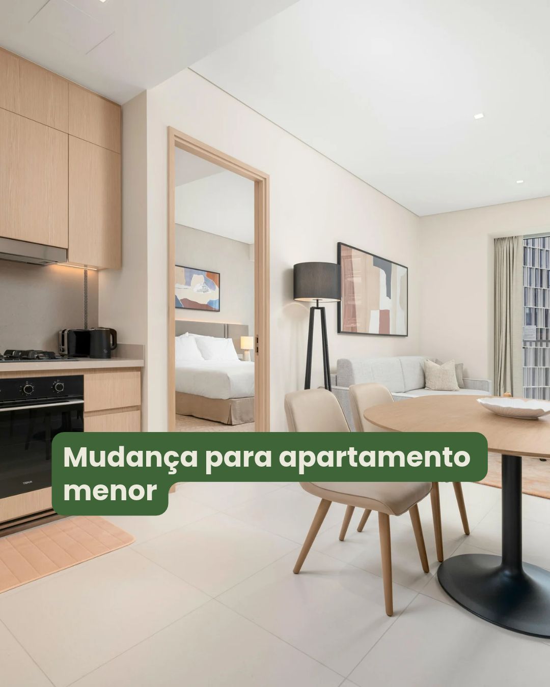 Mudança para apartamento menor